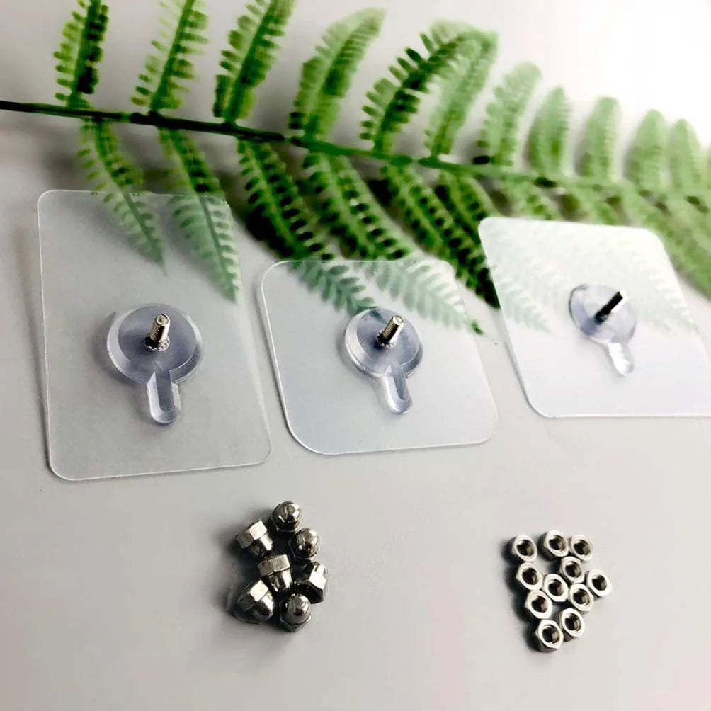 NO DRILLING SCREW WALL HOOKS |š„PACK OF 10 PCSš„