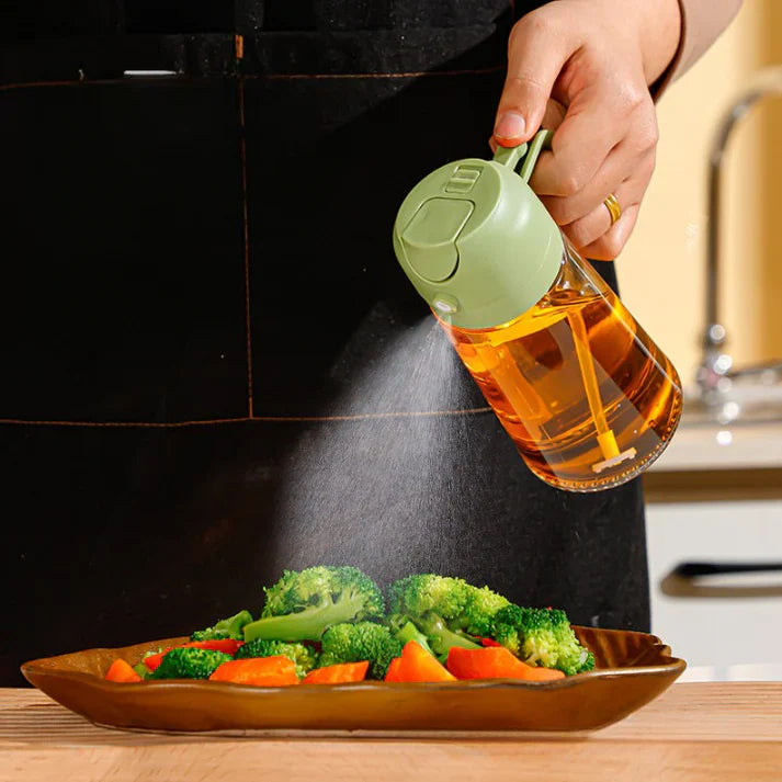 Oil Sprayer & Dispenser Bottle (500ml) |🔥FLAT 50% SAVING🔥